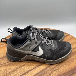 Nike Metcon 1 Shoes Mens 7.5 Anthracite Black Gray Running Workout Trainers Gym